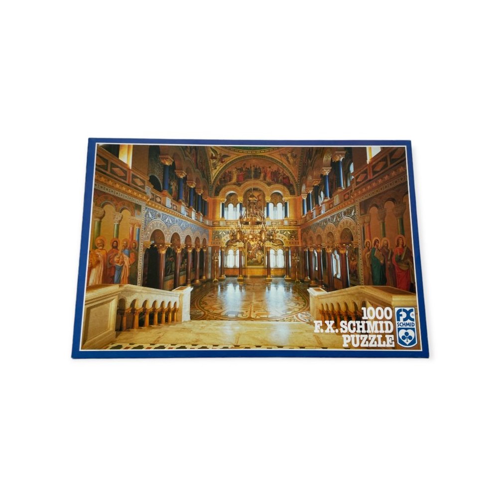 FX Schmid Throne Room Jigsaw Puzzle 1000 Piece Rare #98121.4